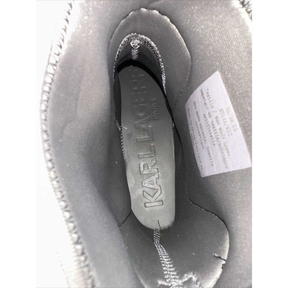 Karl Lagerfeld Rylie Bootie Women's Grey SZ:8 - Picture 8 of 9